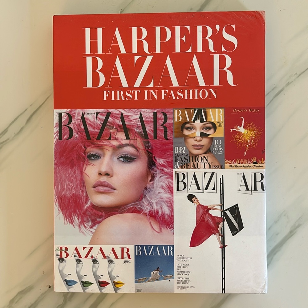 Harper’s Bazaar Hardback Coffee Table Book First in Fashion